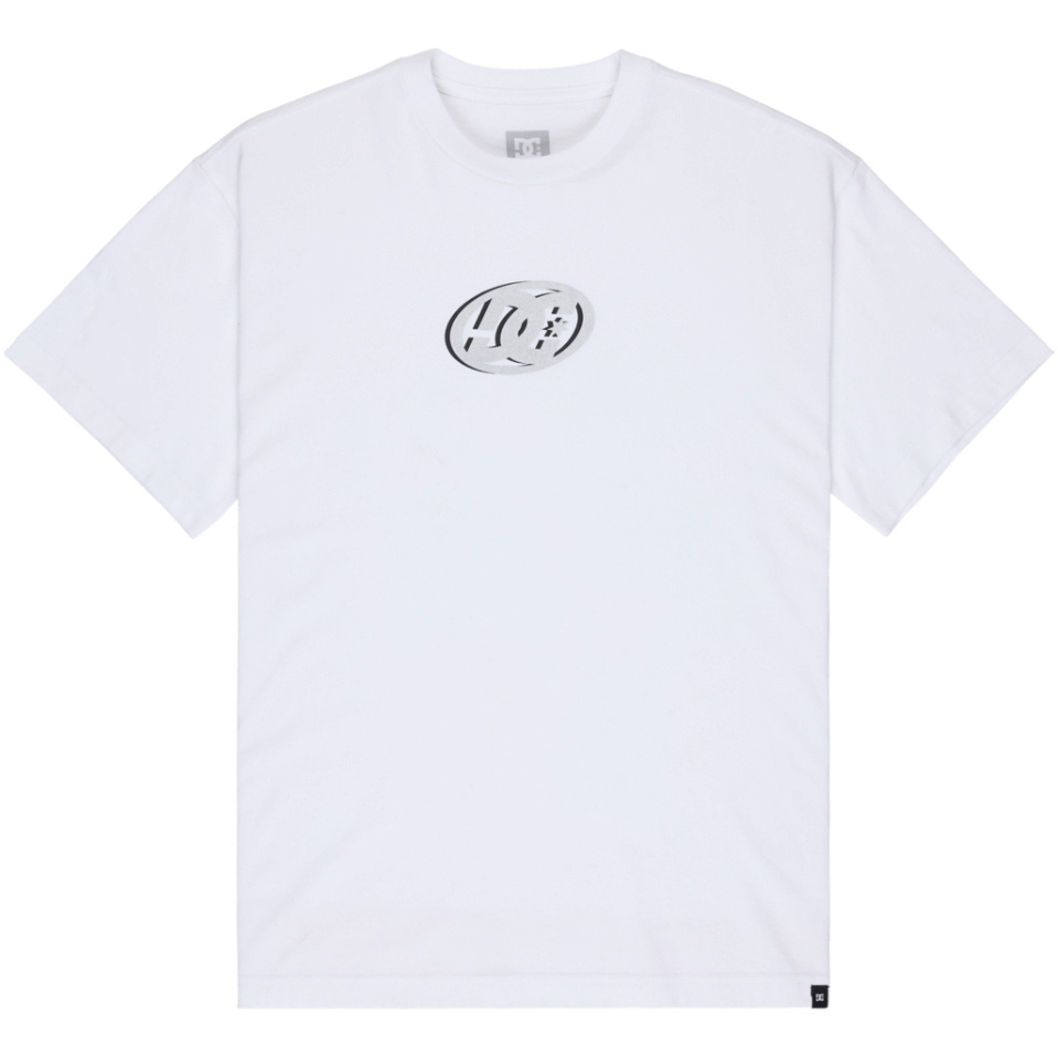 2026 DC Shoes Mens DC Chromie T-Shirt EDYZT04501 - White